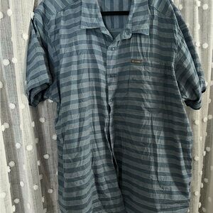 Columbia Striped Button-Up Shirt
